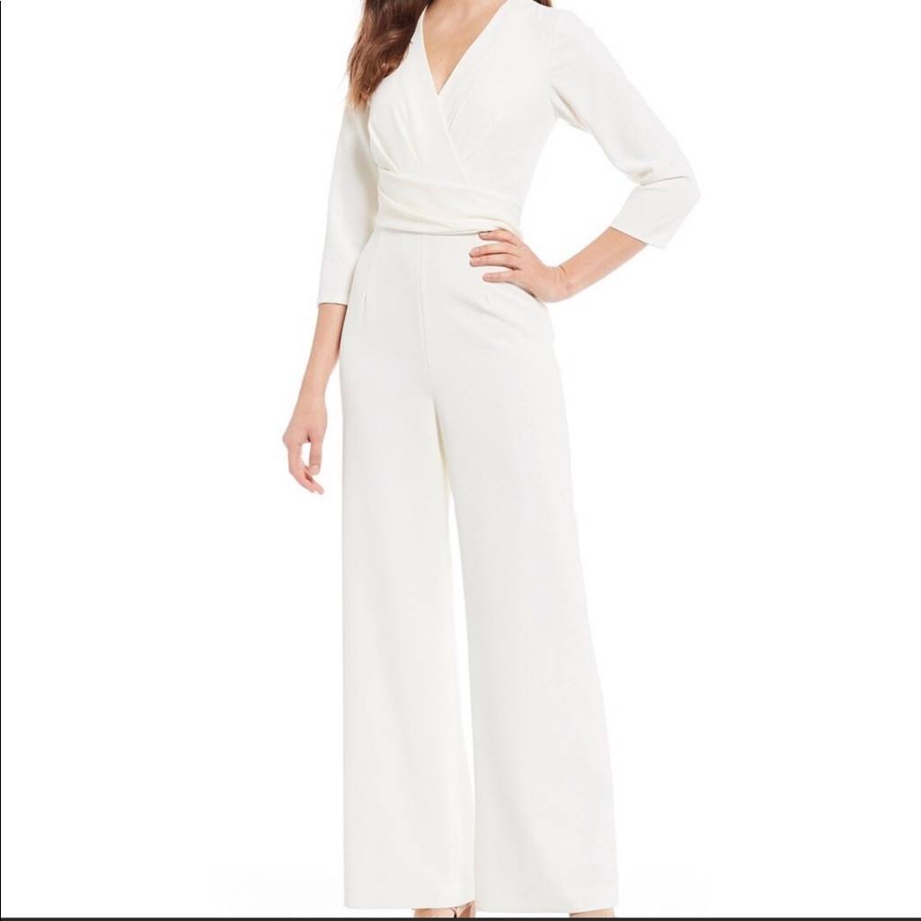 Nwt Ivory Antonio Melani Jumpsuit